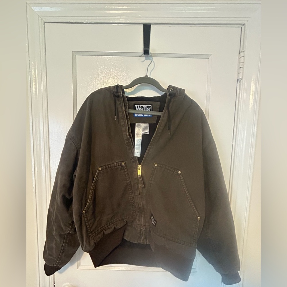 Brown canvas Walls workwear jacket